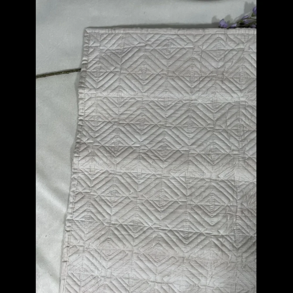 NEW Hotel Collection Woodrose Quilted‎ 1 Euro Sham
